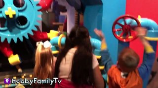 Lego Discovery Center in Texas! HobbyKids Visit Texas Mall on HobbyFamilyTV-q18F1PP