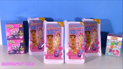 SLIME Dippers Num Noms SNACKABLES! Rasberry Jam Scented Glitter SLIME! Squishy Surprise Box! FUN