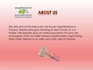 Buy Junk Cars in Tampa – SellmyHoopty