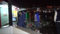 Zonguldak Ereğli'de Dalgalar Sahildeki İş Yerlerine Zarar Verdi-3