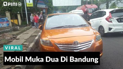 #1MENIT | Mobil Muka Dua di Bandung