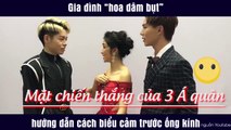 Gia đình “hoa dâm bụt” hướng dẫn cách biểu cảm trước ống kính