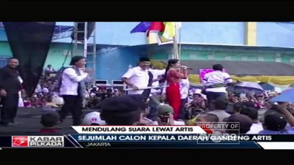 Sederetan Nama Artis Yang Memeriahkan Panggung Pilkada 2018