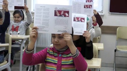 Suriyeli çocuklar karne sevinci yaşadı - SAKARYA