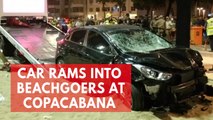 Baby killed and several injured after car rams into pedestrians near Rio's Copacabana beach