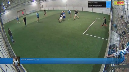 But de Alexandre (7-1) - Groupe Vinet Vs Team Poitoo Adhesif - 18/01/18 19:00 - LIGUE 4