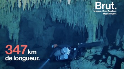 Mexique : découverte de la plus grande caverne immergée au monde
