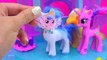 My Little Pony Crystal Empire Castle with Baby Flurry Heart, Princess Cadance, Shining Armor