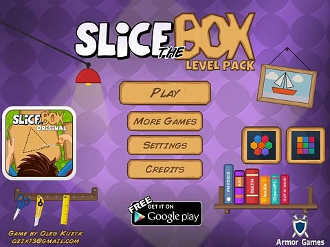 Slice the Box Level Pack 100% Walkthrough Levels 1 - 30 Part 1/2