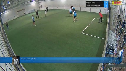 But de Jason (16-5) - Groupe Vinet Vs Team Poitoo Adhesif - 18/01/18 19:00 - LIGUE 4