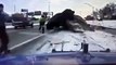Les images impressionnantes d'un accident de la route à Détroit