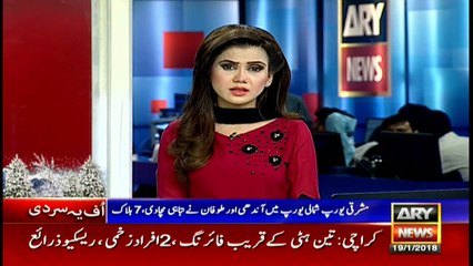 Heavy Snow Hits Europe, US