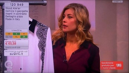 Daniela Bello & modella - Qvc 15.1.2018