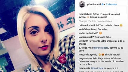 Priscilla Betti dévoile son nouveau look