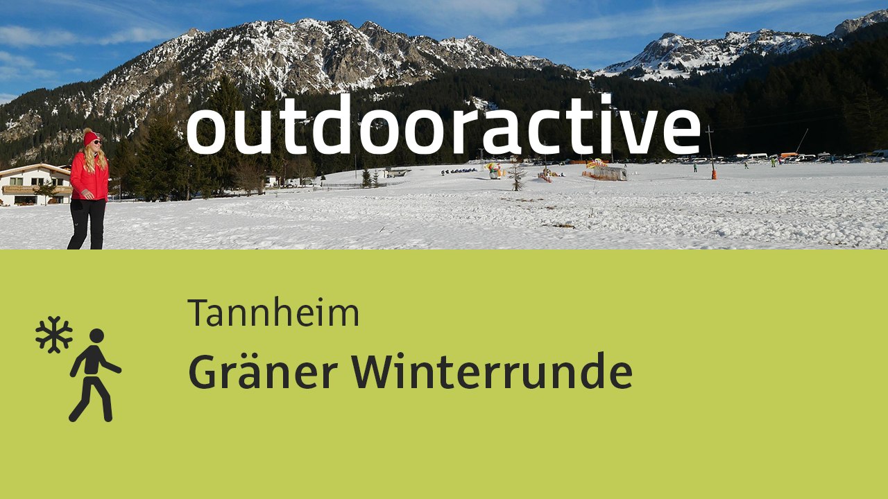 Winterwanderung im Tannheimer Tal: Gräner Winterrunde