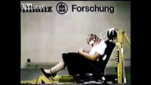 En Allemagne, on utilisait des humains pour les crash tests