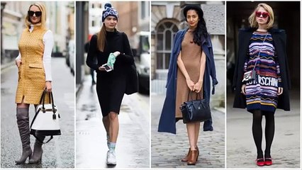 Hiver robes pour look décontracté - 2018 Fashionista