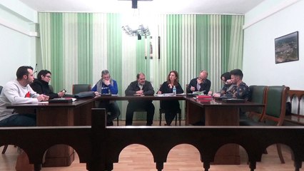 Pleno Ayuntamiento pedrola  20-12-2017