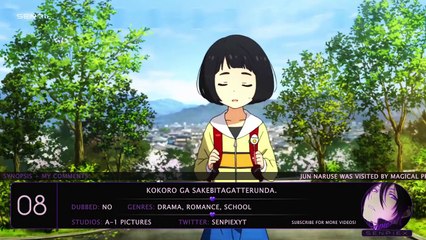 Top 15 Anime Romance Movies「60FPS」ᴴᴰ