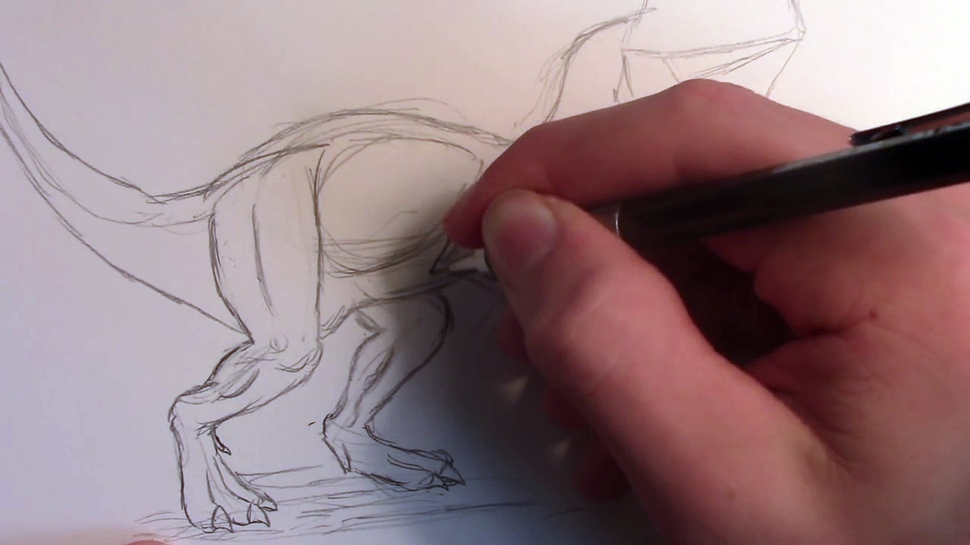 How To Draw Indominus Rex From Jurassic World The Game Part 1