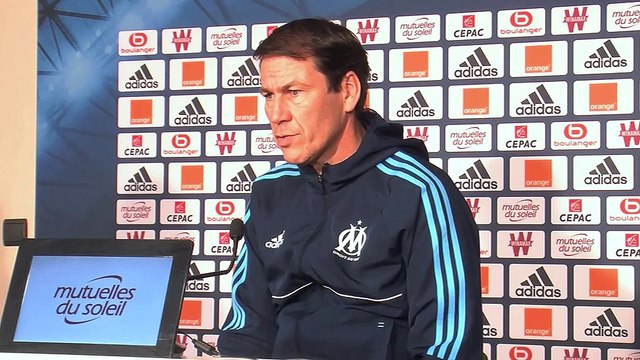 Rudi Garcia avant le déplacement de l'OM à Caen