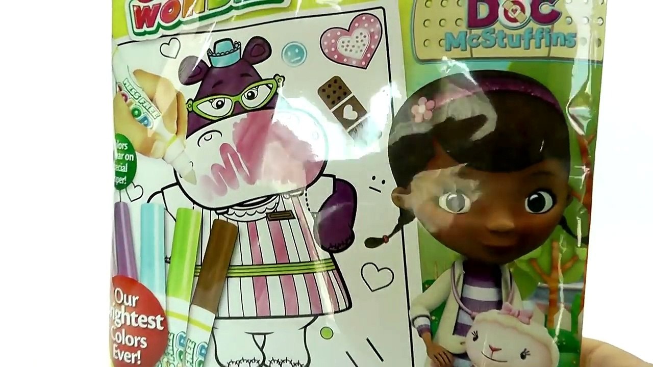 ROTULADORES MÁGICOS DE LA DOCTORA JUGUETES CON DIBUJOS SORPRESA. Color Wonder Doctora Juguetes.