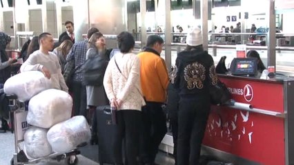 Atatürk Havalimanı'nda Karne Tatili Yoğunluğu
