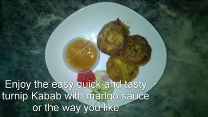 How To Make Turnip Kebabs - شلجم کے کباب | Quick Recipe - HomeCooks