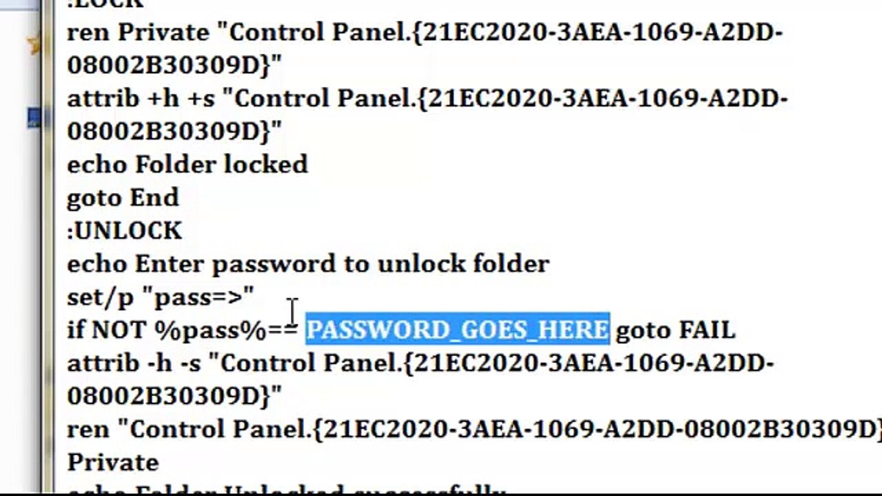 How to password protect folders on windows 7 - YouTube