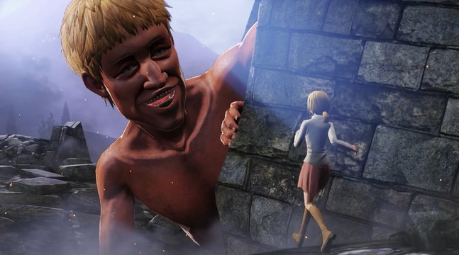 Gameplay de Attack on Titan 2 en Nintendo Switch