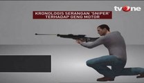 Kronologis Serangan 'Sniper' Terhadap Geng Motor