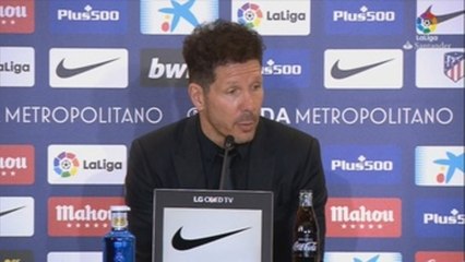 Simeone: "Según yo estamos bien"