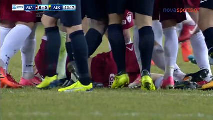 Λάρισα vs ΑΕΚ - Πλήρη Στιγμιότυπα 20.01.2018