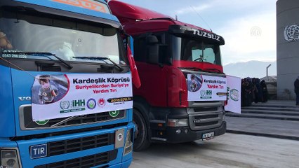 İHH'den Suriye'ye insani yardım - BURSA