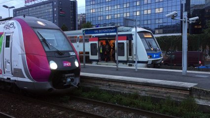 Z 22500 ( MI 2N ) et Z 50000 ( Francilien ) - RER E - Val-de-Fontenay