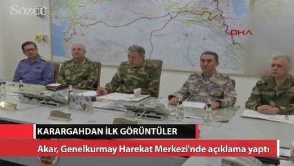 Genelkurmay Karargahından ilk görüntüler