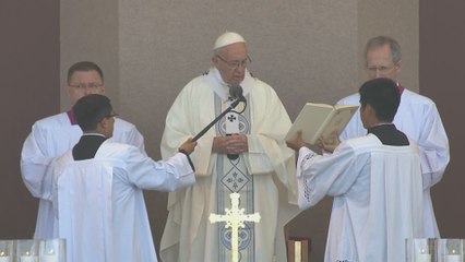 El papa recuerda en Trujillo las consecuencias de fenómenos como El Niño