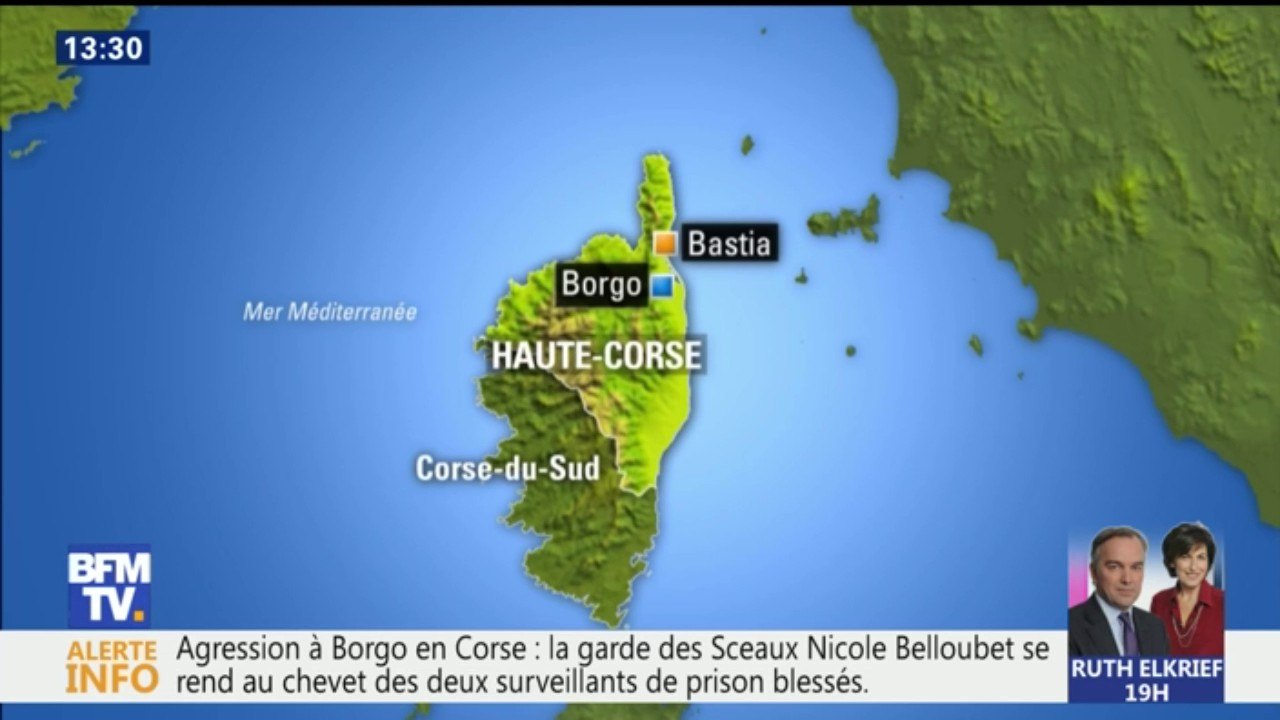 Agression de surveillants de prison en Corse: "La fiche signalétique du détenu comportait un risque de radicalisation", déclare un employé du centre pénitentiaire