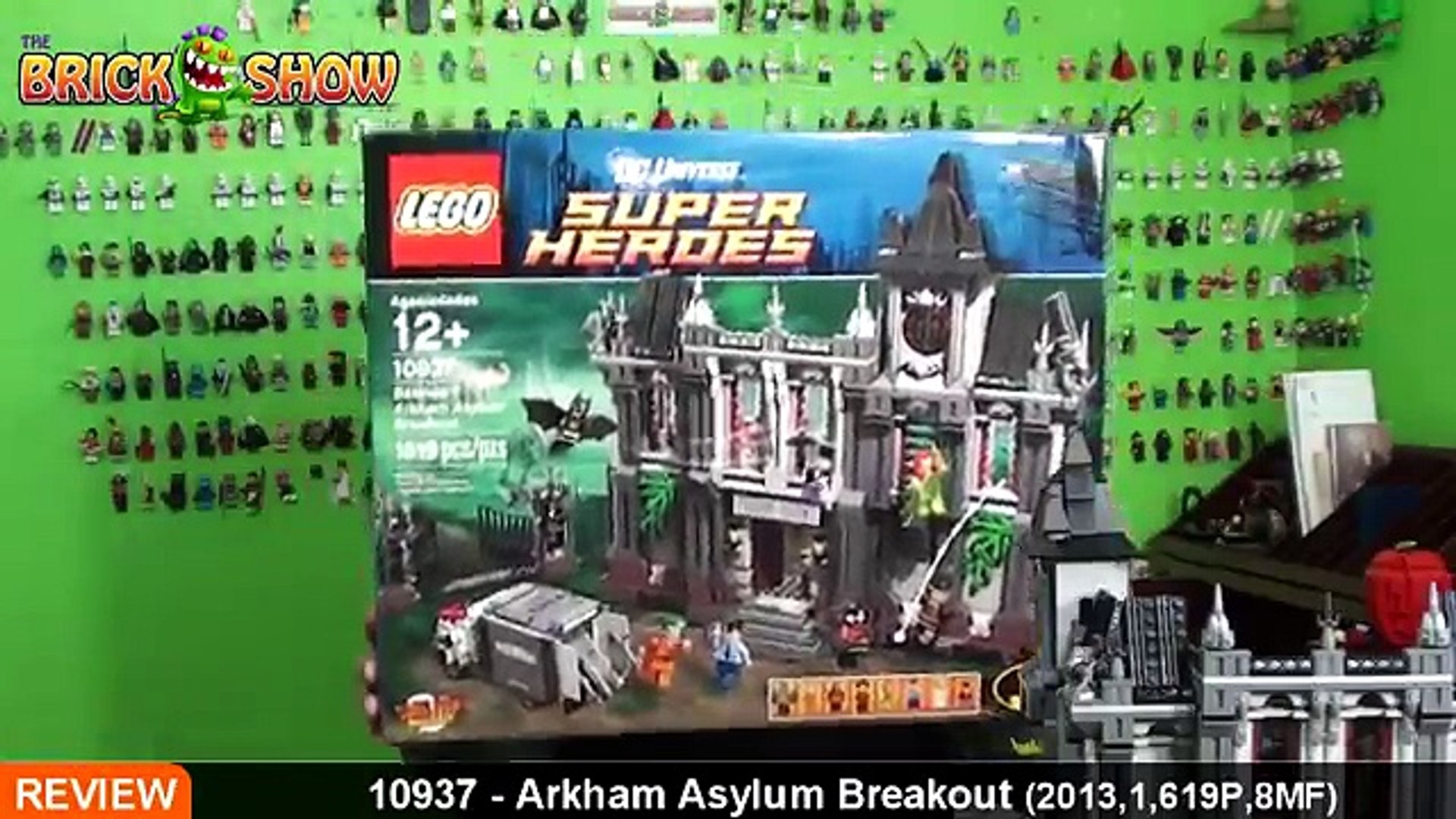 LEGO Super Heroes Batman : Arkham Asylum Breakout Review : LEGO 10937 -  video Dailymotion