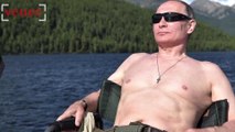 Shirtless Vladimir Putin Takes Dip in Icy Waters to Celebrate Epiphany