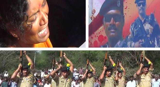 தீவிரவாதிகளால் சுட்டுக்கொள்ளப்பட்ட தமிழக ராணுவ வீரர் உடல் அடக்கம்
