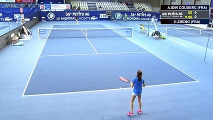 IDIR COUDERC vs ZHENG (part 1) - Les Petits As 2018
