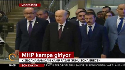 MHP, tam kadro Kızılcahamam'da kampa giriyor