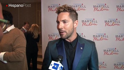 David Bisbal se confiesa "ilusionado" tras anuncio de boda con Rosanna Zanetti