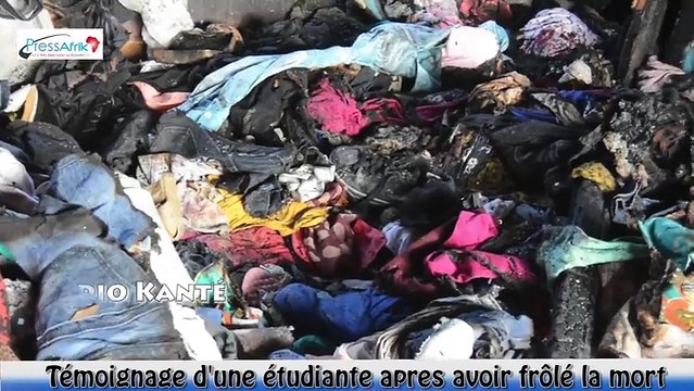 Drame à l’Ucad : les témoignages émouvants de Diodio Kanté une des victimes de la chambre incendiée