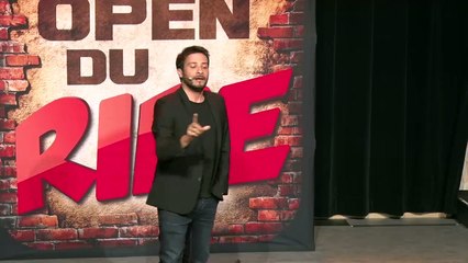 Laurent Barat aux Open du rire - Laurent Barat a presque grandi