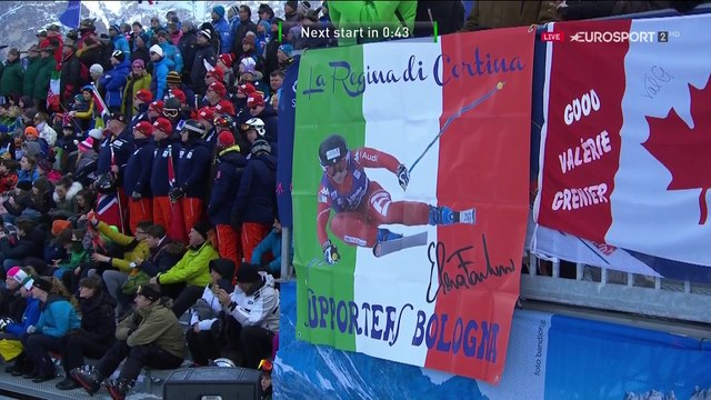 Кубок мира по горнолыжному спорту 2017-18 Кортина-д'Ампеццо Женщины Скоростной спуск 19.01.2018