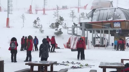 Snowboard Boardercross Dünya Şampiyonası'na Kar Engeli