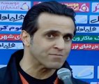 صحبت‌های علی کریمی بعد از بازی سپیدرود و سپاهان