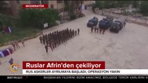 Terör örgütü PYD'ye operasyon öncesi Rus askerleri bölgeden